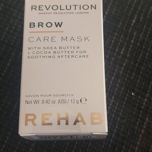 New makeup revolution brow care mask